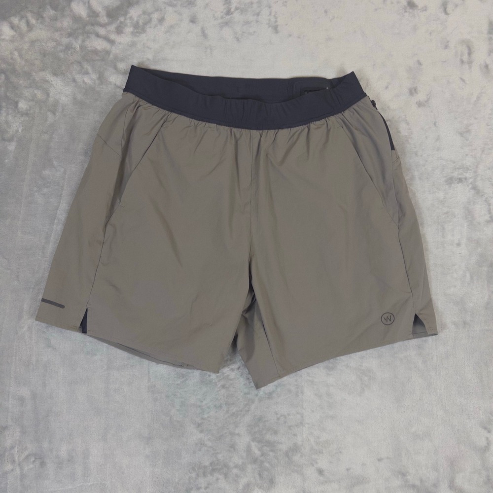 Whoop Body Any-Wear Training Shorts Mens L Gray 4.0 Sensor Pocket Athletic Lined
